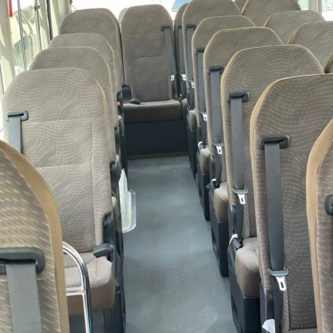 23 seater coaster for rent in sharjah
