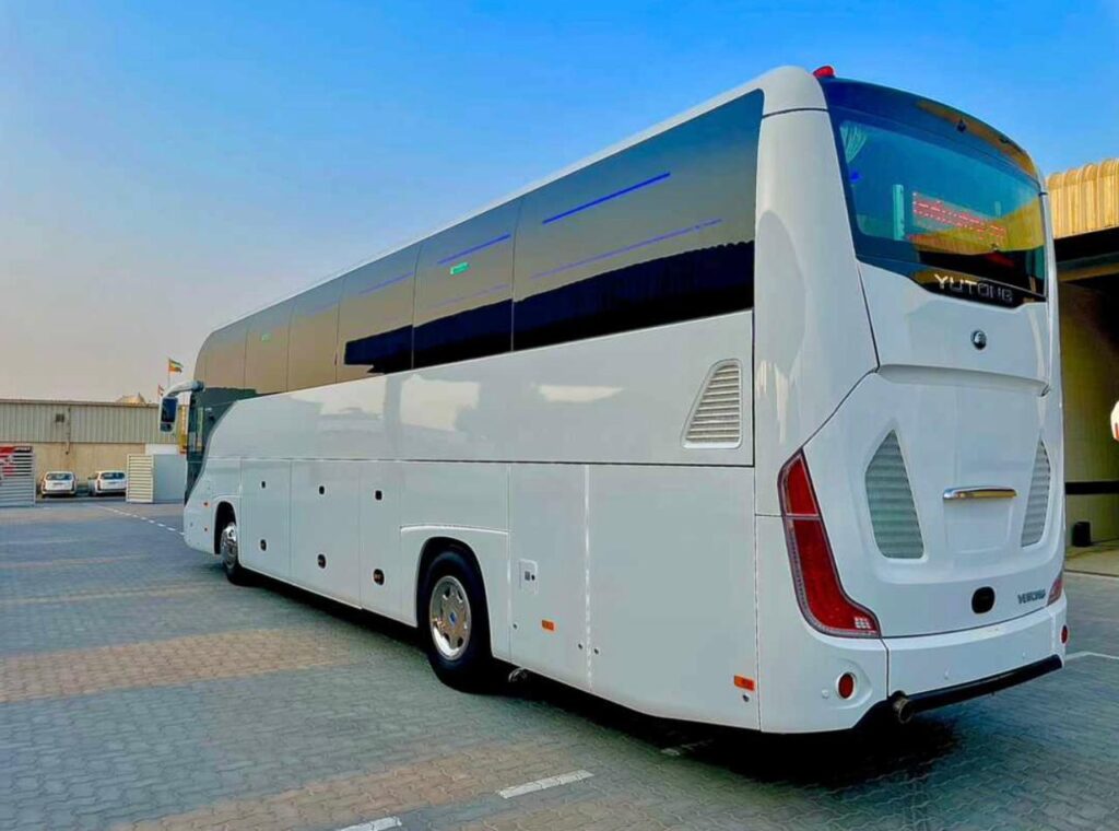 50 seater luxury bus rental in dubai
