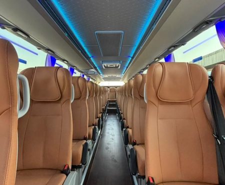 35 passenger luxury bus hire in the UAE