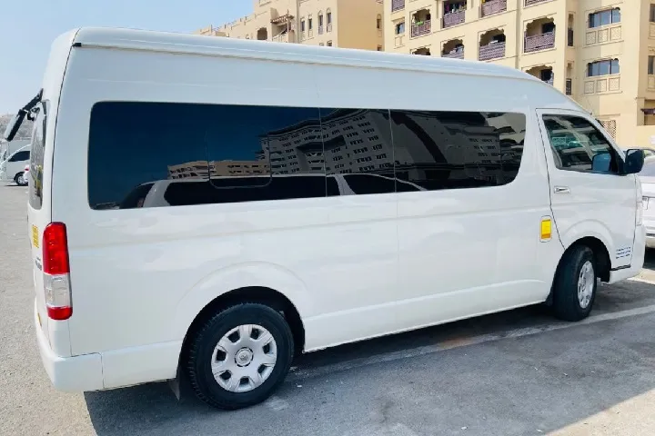 Toyota hiace 15 seater for rent