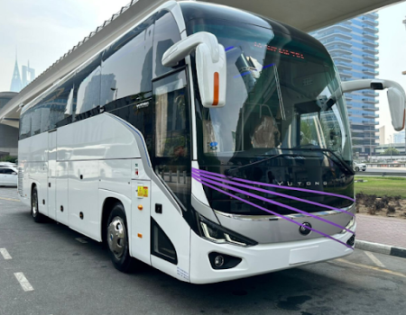 50 seater bus for tour in dubai